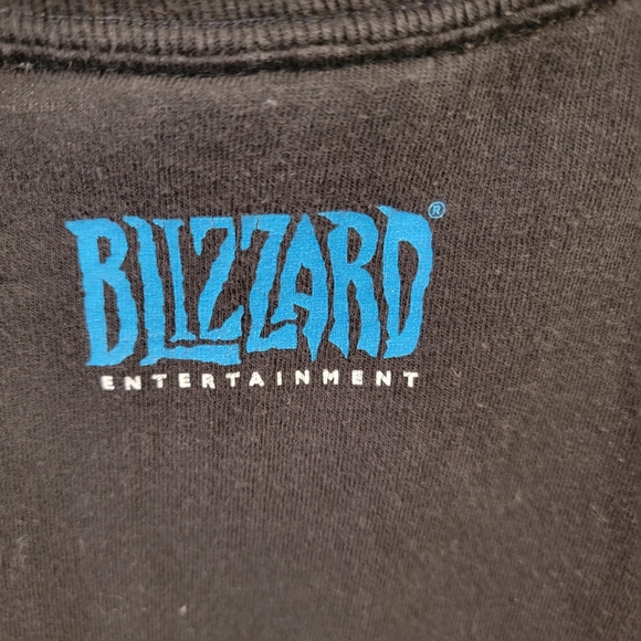 Vintage StarCraft II Medium Zerg Logo Blizzard Entertainment T-Shirt Jinx Gaming - Picture 8 of 9